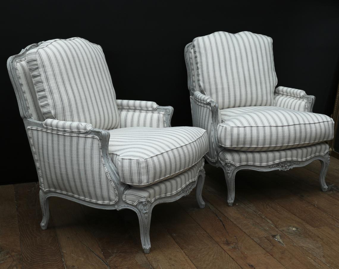 Pair of Louis XV Armchairs 